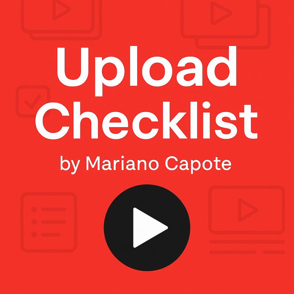 Weekly Creator Tracksheet